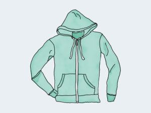 Dummy Hoodie with Zipper